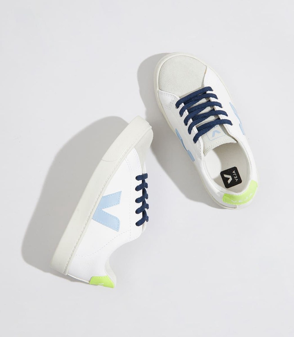 Veja Sneakers Kids - Esplar Lace Chromefree - White - 9381UXJSW